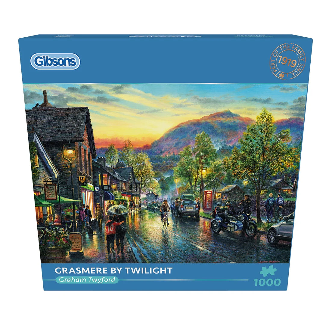 Gibsons Games Grasmere By Twilight 1000 Piece Jigsaw Puzzle Toys G6448