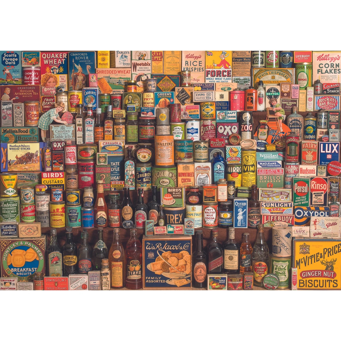Gibsons The Brands That Built Britain 1000 Piece Jigsaw Puzzle G7073