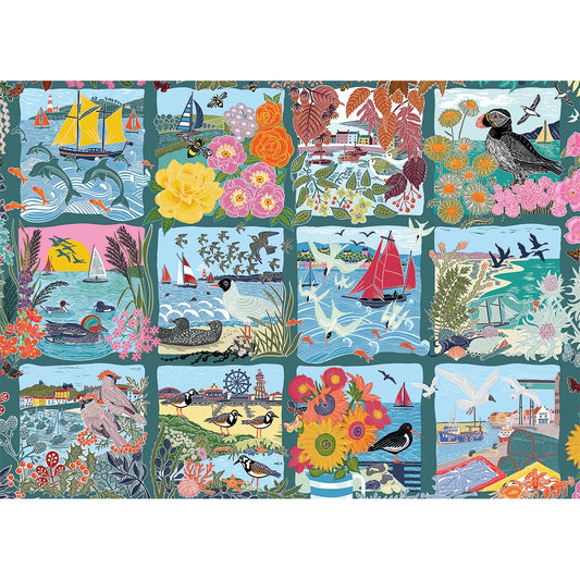 Gibsons Coastal Calling 1000 Piece Jigsaw Puzzle G7162