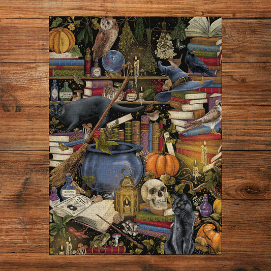 Gibsons Games The Art File: Witchcraft 1000 Piece Jigsaw Puzzle G7222