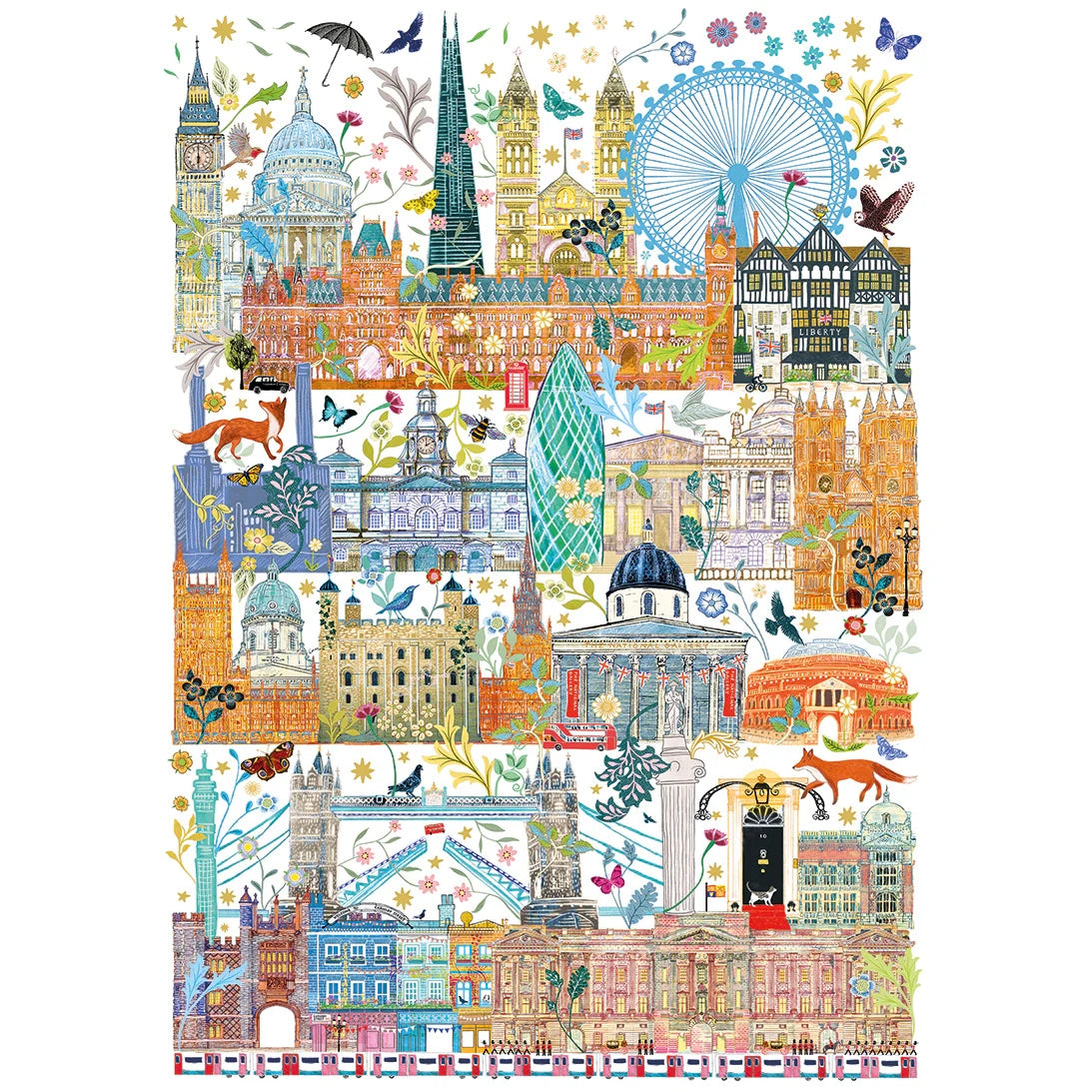Gibsons London Skyline 1000 Piece Jigsaw Puzzle G7600