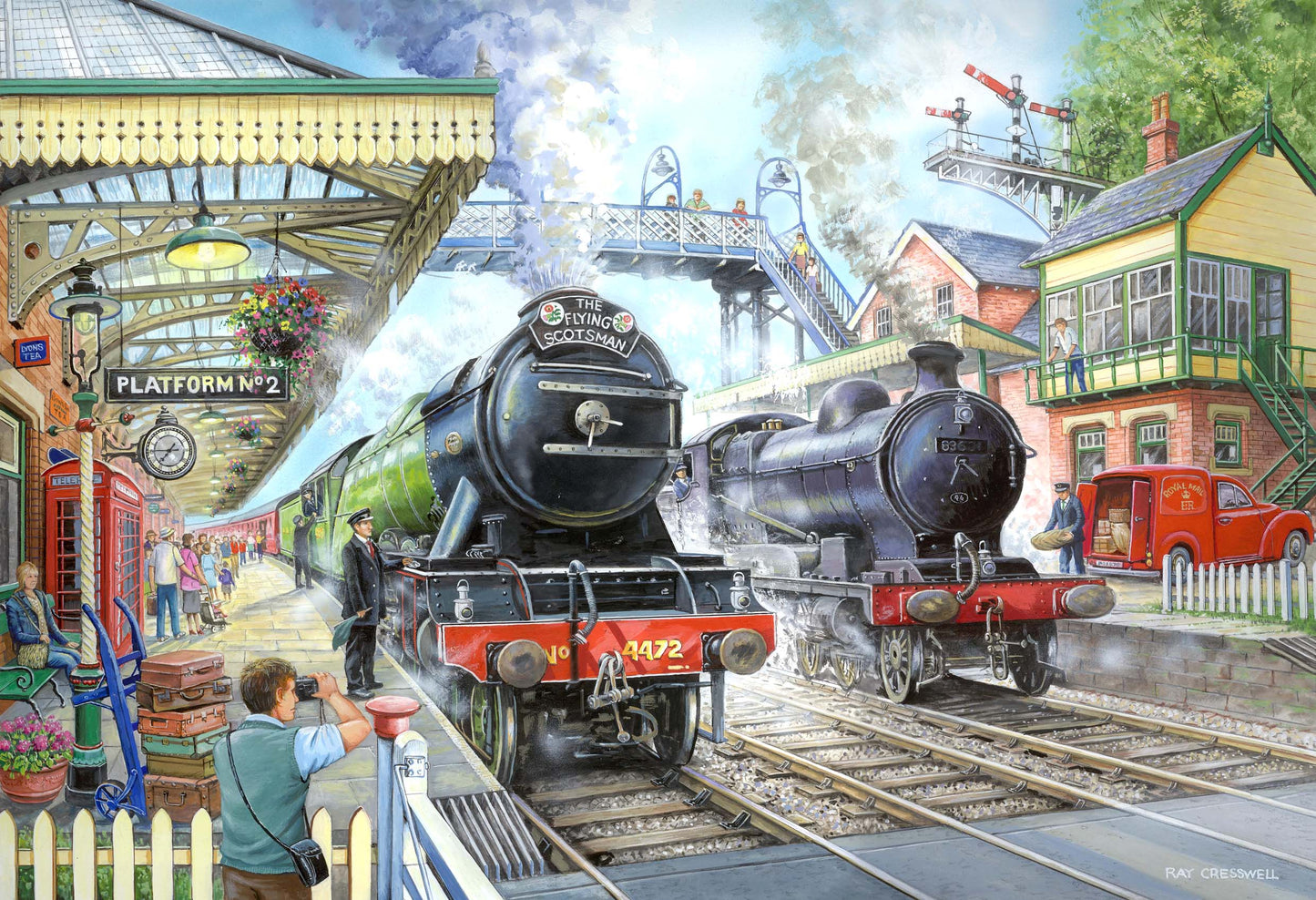 House Of Puzzles Train Now Standing 1000 Piece Jigsaw Puzzle HP0187