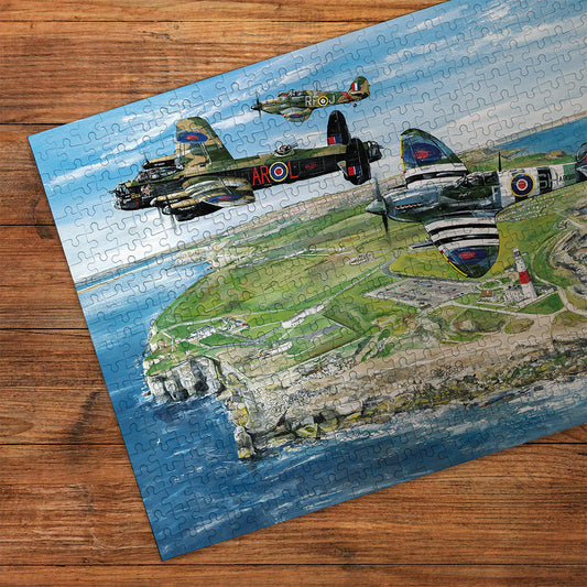 Gibsons Wings Over Portland 500 Piece Jigsaw Puzzle G3161