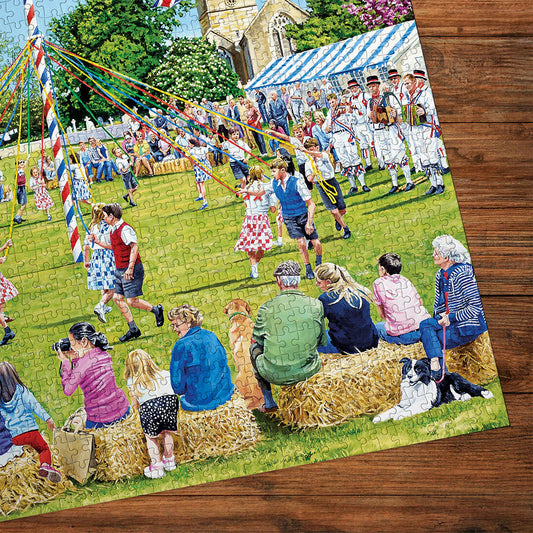 Gibsons Around The Maypole 1000 Piece Jigsaw Puzzle G6429