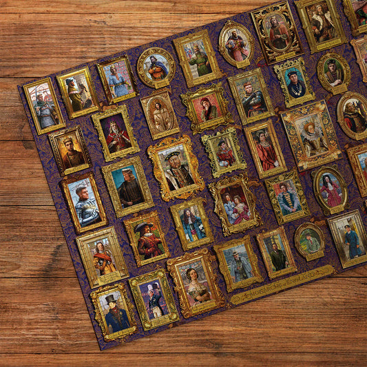 Gibsons Monarchs Of England 1000 Piece Jigsaw Puzzle G7156