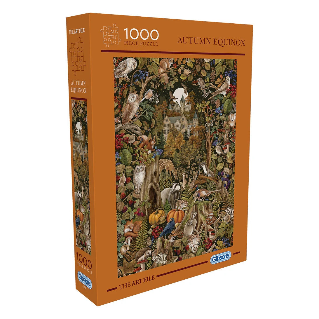 Gibsons The Art File Autumn Equinox 1000 Piece Jigsaw Puzzle G7216