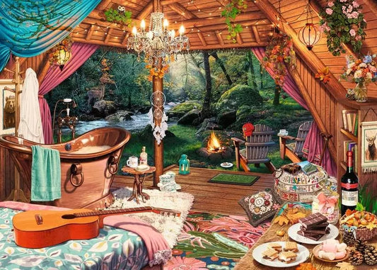 Ravensburger Cozy Camping 500 Piece Jigsaw Puzzle 12000825