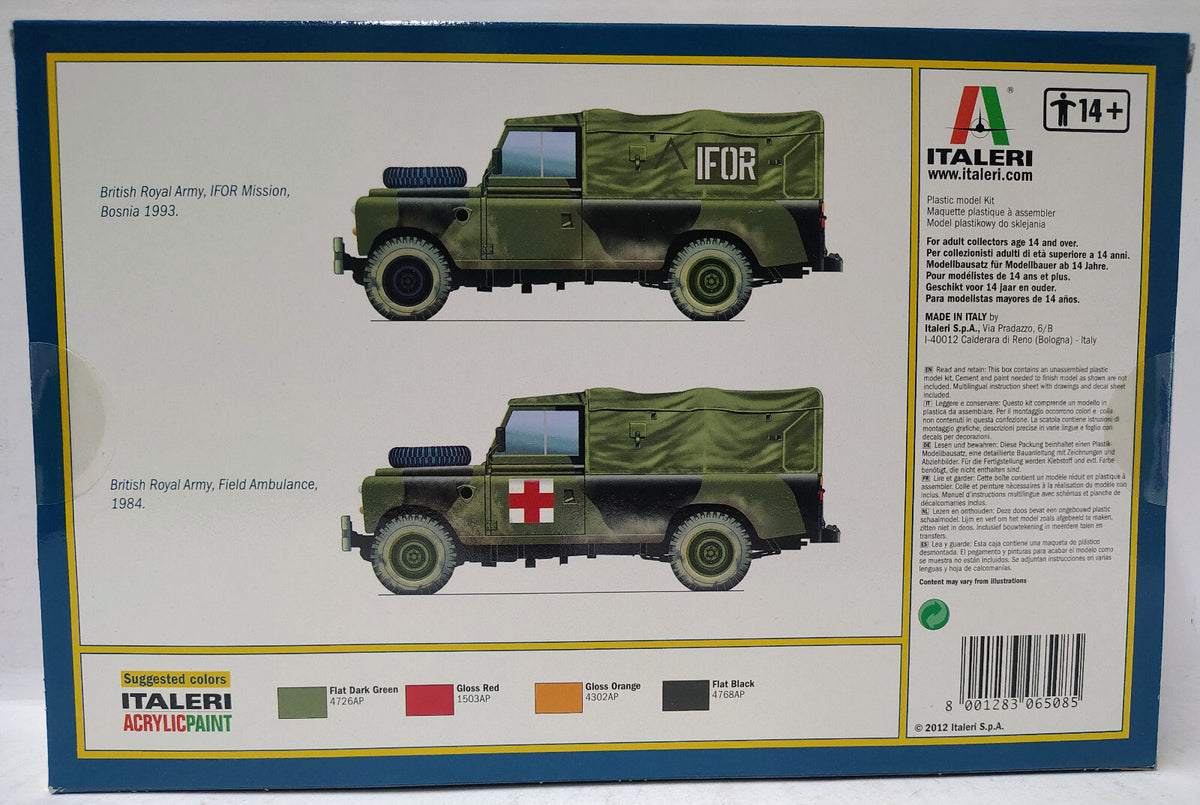 ITALERI 6508 - LAND ROVER 109' LWB - scala 1:35 6508