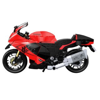 CaDA 1:12 Suzuki Hayabusa Motorbike Model Kit, 299 Pieces, C62051W