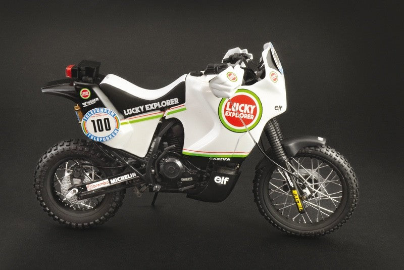 ITALERI 1:9 1/9 Cagiva “Elephant” 850 Paris Dakar 1987 SCALE MOTORCYCLE KIT 4643