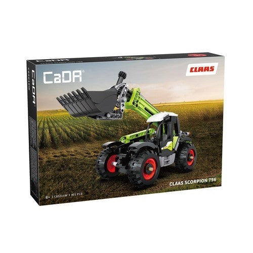 CaDA Building Bricks CLAAS Scorpion 756 Farm Telehandler - 401 pcs C65016W