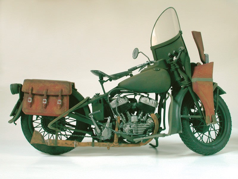 ITALERI WLA 750 US Army WWII Motorcycle 7401 1:9 Bike Model Kit