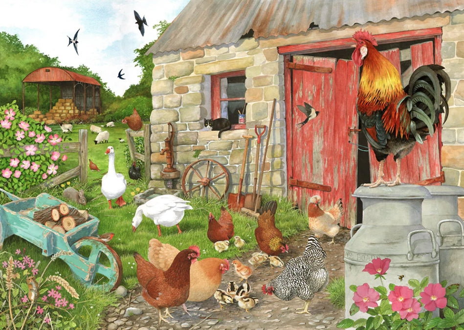 House Of Puzzles Ruling The Roost Big 500 Piece Jigsaw Puzzle HP0464