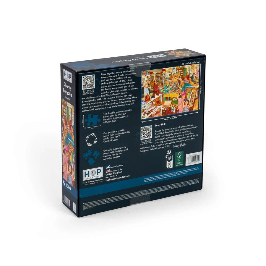 House Of Puzzles Charity Bargains 1000 Piece Jigsaw Puzzle Toys HP0633