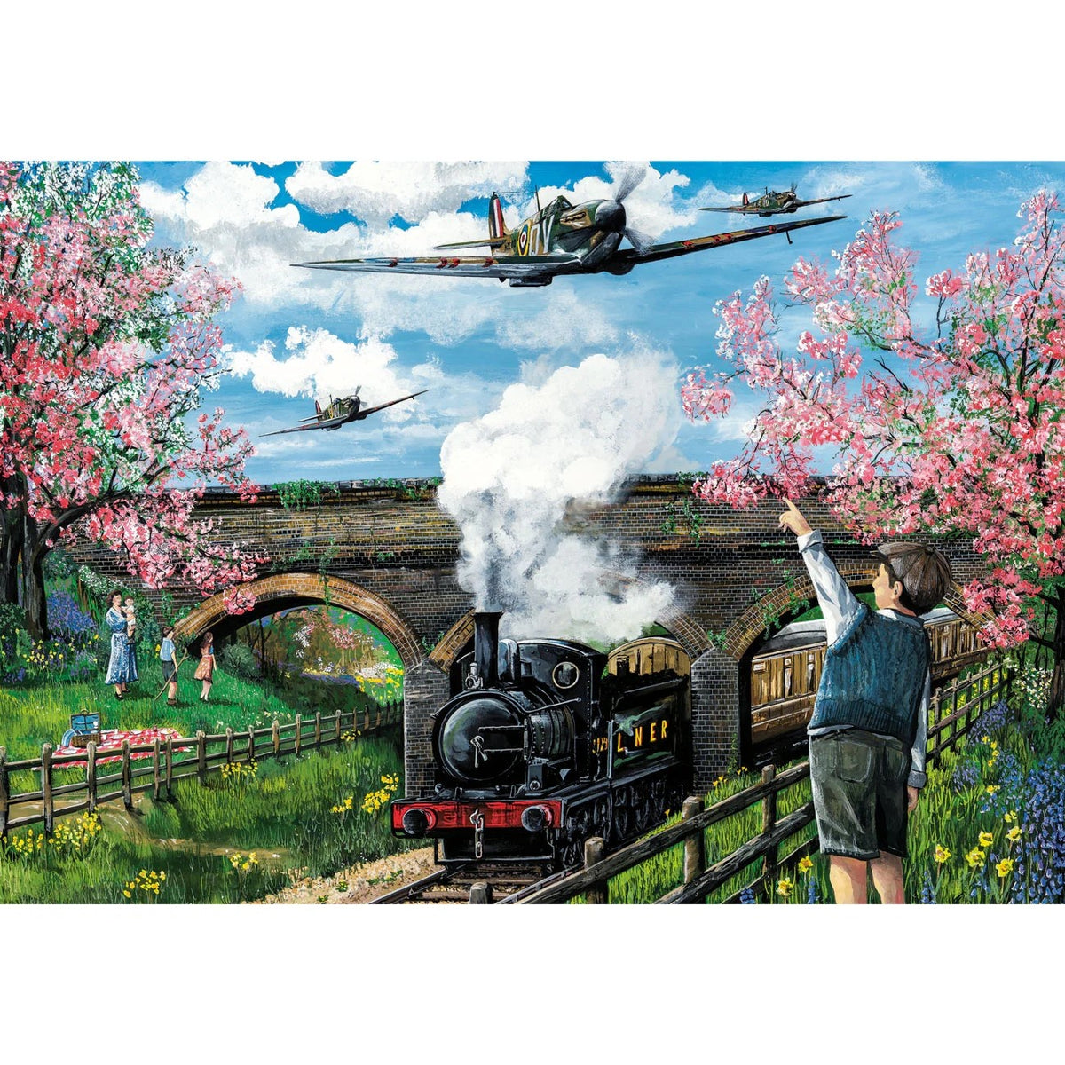 Gibsons Games Spitfire Surprise 250XL Piece Jigsaw Puzzle Toys G2737