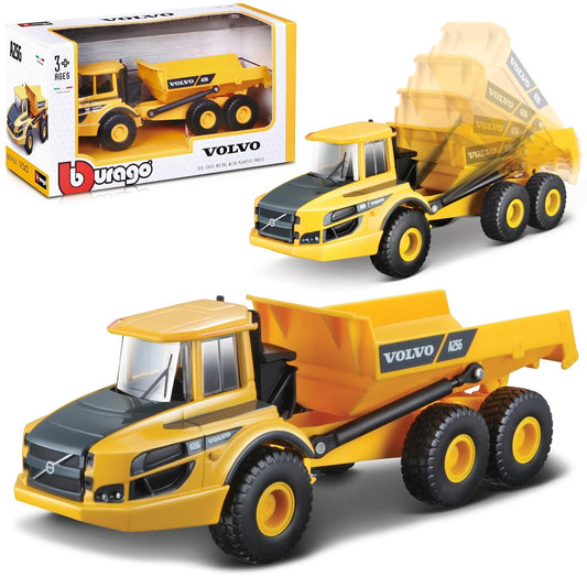 Burago 1:50 Volvo A25G Articulated Hauler Dump Truck B18-32085