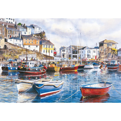 Gibsons Cornwall By The Sea 4 x 500 Piece Jigsaw Puzzle G5073