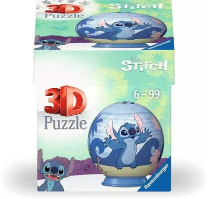 Ravensburger Disney Stitch 3D Puzzle Ball 54 Piece Jigsaw Puzzle Toys
