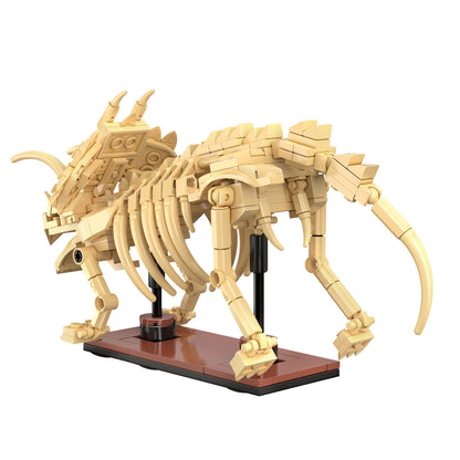 CaDA Building Bricks Triceratops Dinosaur Fossils 272 Piece Model Kit C59013W