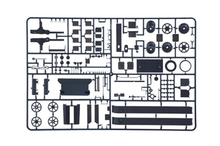 ITALERI 1/35 1:35 WORLD OF TANKS Panzer IV H SCALE MODEL KIT 36513