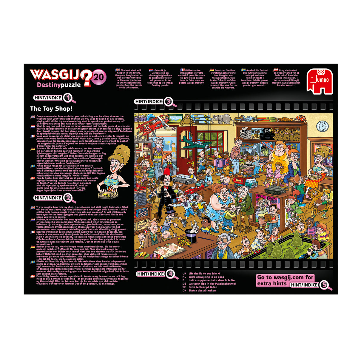 Jumbo Wasgij Destiny 20 The Toy Shop 1000 Piece Jigsaw Puzzle Toys