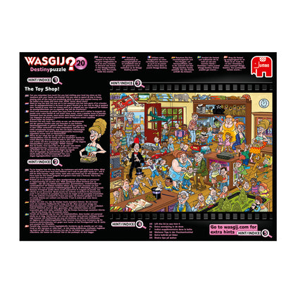Jumbo Wasgij Destiny 20 The Toy Shop 1000 Piece Jigsaw Puzzle Toys