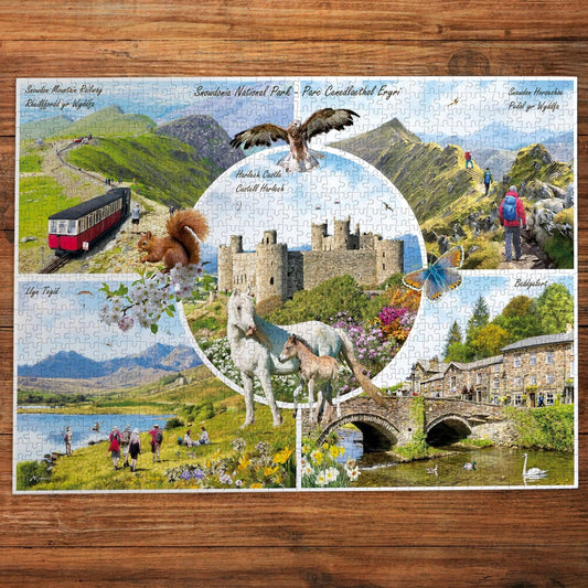 Gibsons Snowdonia 1000 Piece Jigsaw Puzzle G6463