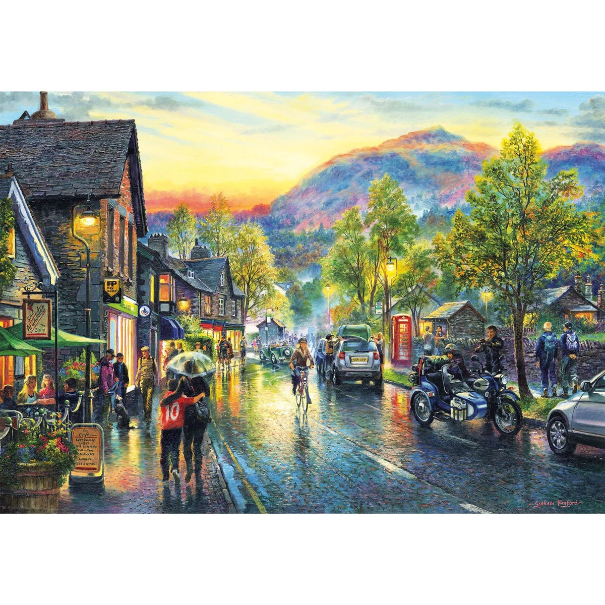 Gibsons Games Grasmere By Twilight 500 Piece Jigsaw Puzzle Toys G31777