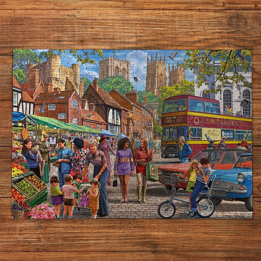 Gibsons Games York Market 250XL Piece Jigsaw Puzzle Toys G2732