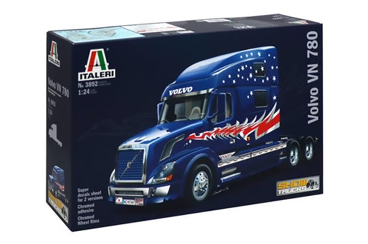 ITALERI 1:24 1/24 VOLVO VN 780 Scale Model Kit 3892