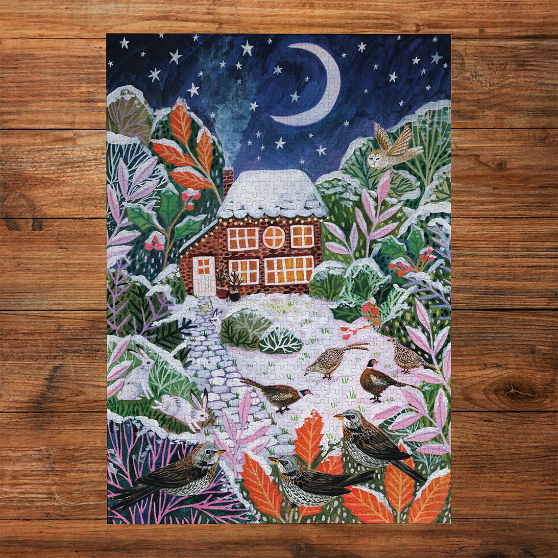 Gibsons Frosty Fauna 3 x 500 Piece Jigsaw Puzzle G5502