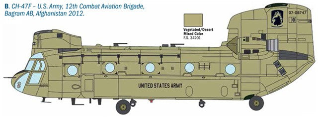 ITALERI 1/48 1:48 RAF CH-47D Chinook C SCALE MODEL KIT 2779