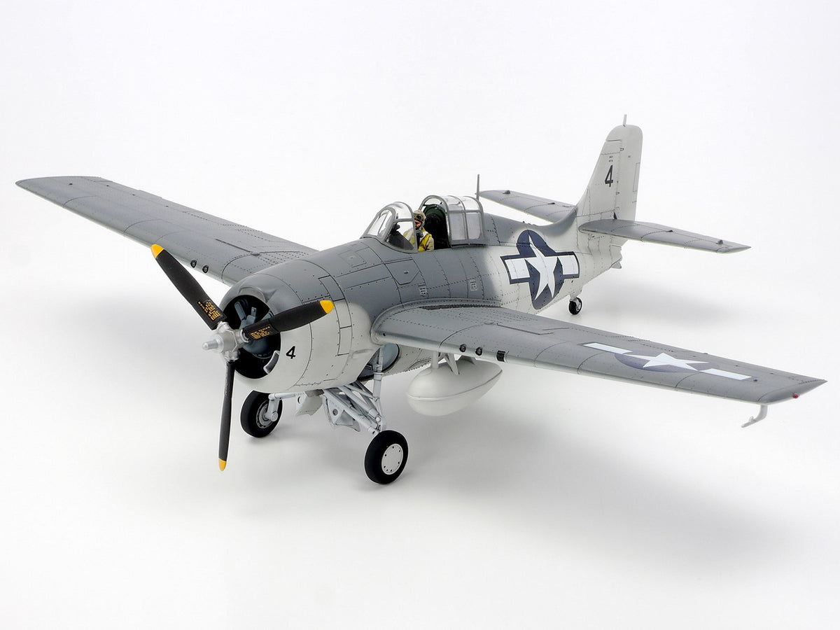 Tamiya Model Kit Grumman FM.1 Wildcat/Martlet Mk.V Plane Model Kit Toys 61126