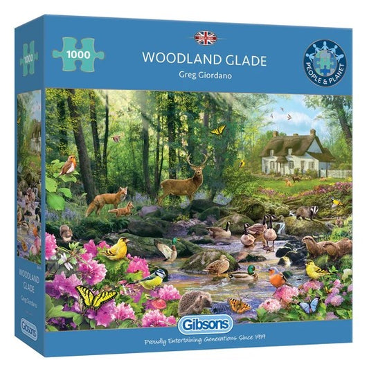 Gibsons Games Woodland Glade 1000 Piece Jigsaw Puzzle Toys G6370
