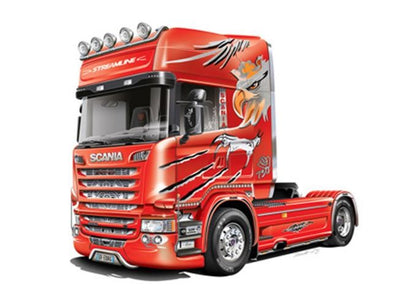 ITALERI 1:24 SCANIA R370 STREAMLINE 4X2 SCALE MODEL KIT 3906