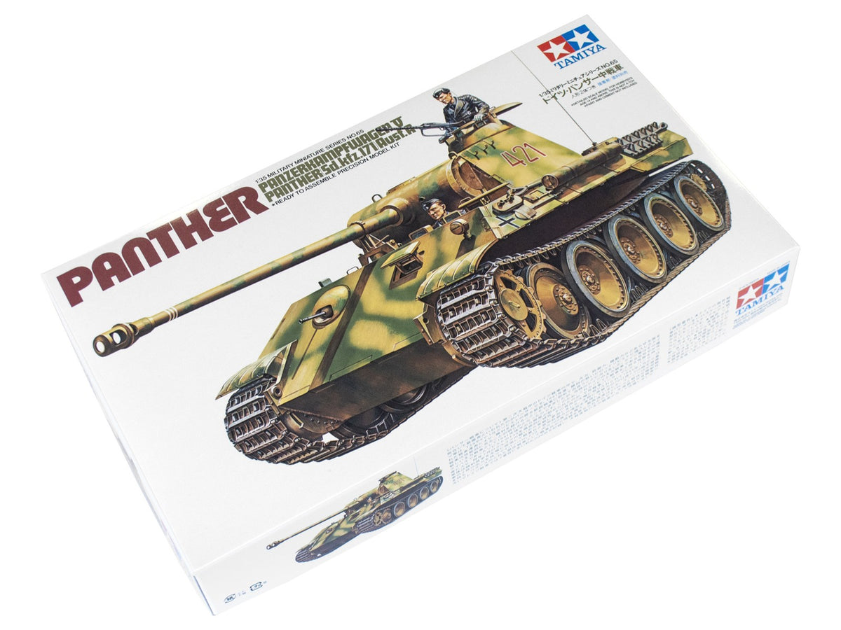 Tamiya Model Kit 1/35 German Panther Medium Tank Model Kit Toys 35065