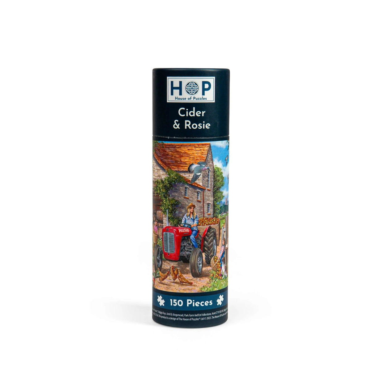 House Of Puzzles Cider & Rosie Puzzle Tube 150 Piece Jigsaw Puzzle Toys HP0790