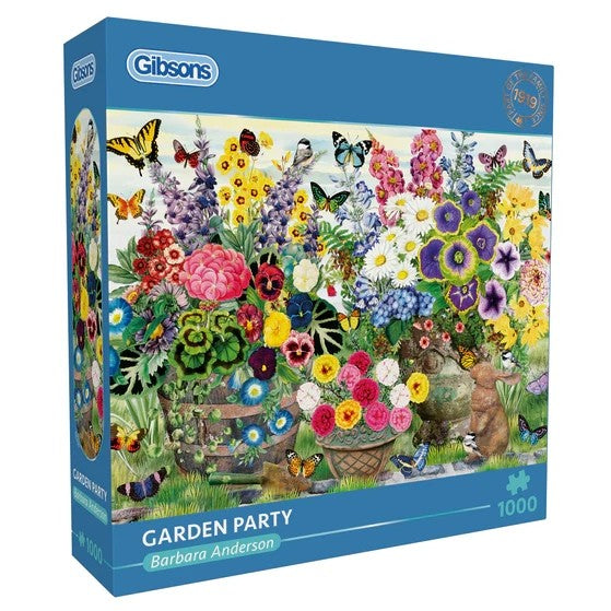 Gibsons Garden Party 1000 Piece Jigsaw Puzzle G6459