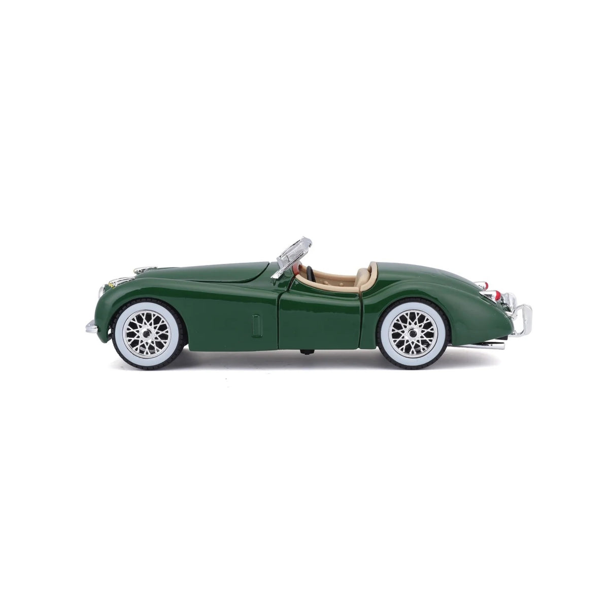 Burago 1/24 1:24 1951 JAGUAR XK 120 ROADSTER DIE CAST SCALE MODEL B18-22018G