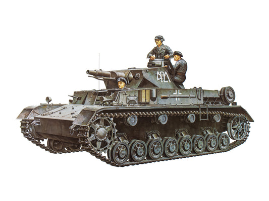 Tamiya 1/35 German Pz.Kpw IV Ausf.D Tank Model Kit Toys 35096