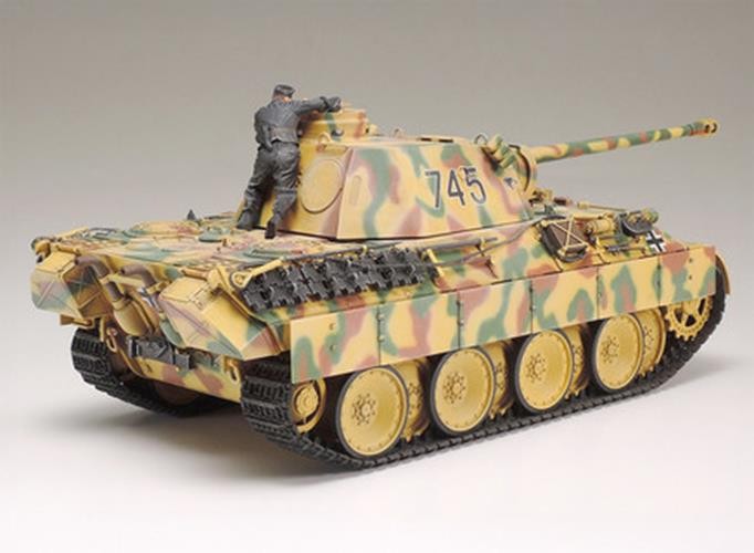 Tamiya 1/35 German Panther Ausf.D Tank 35345 1:35 Scale military Model Kit
