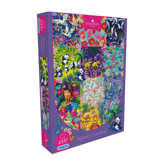 Gibsons HOT: Nature's Carnival 1000 Piece Jigsaw Puzzle G7171