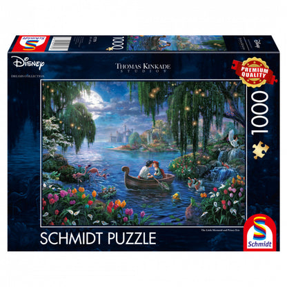 Schmidt Thomas Kinkade The Little Mermaid & Prince Eric 1000 Piece Jigsaw Toys