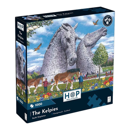 House Of Puzzles The Kelpies 1000 Piece Jigsaw Puzzle Toys HP0816