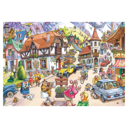 Jumbo Wasgij Mystery 20 Mountain Mayhem 1000 Piece Jigsaw Puzzle Toys