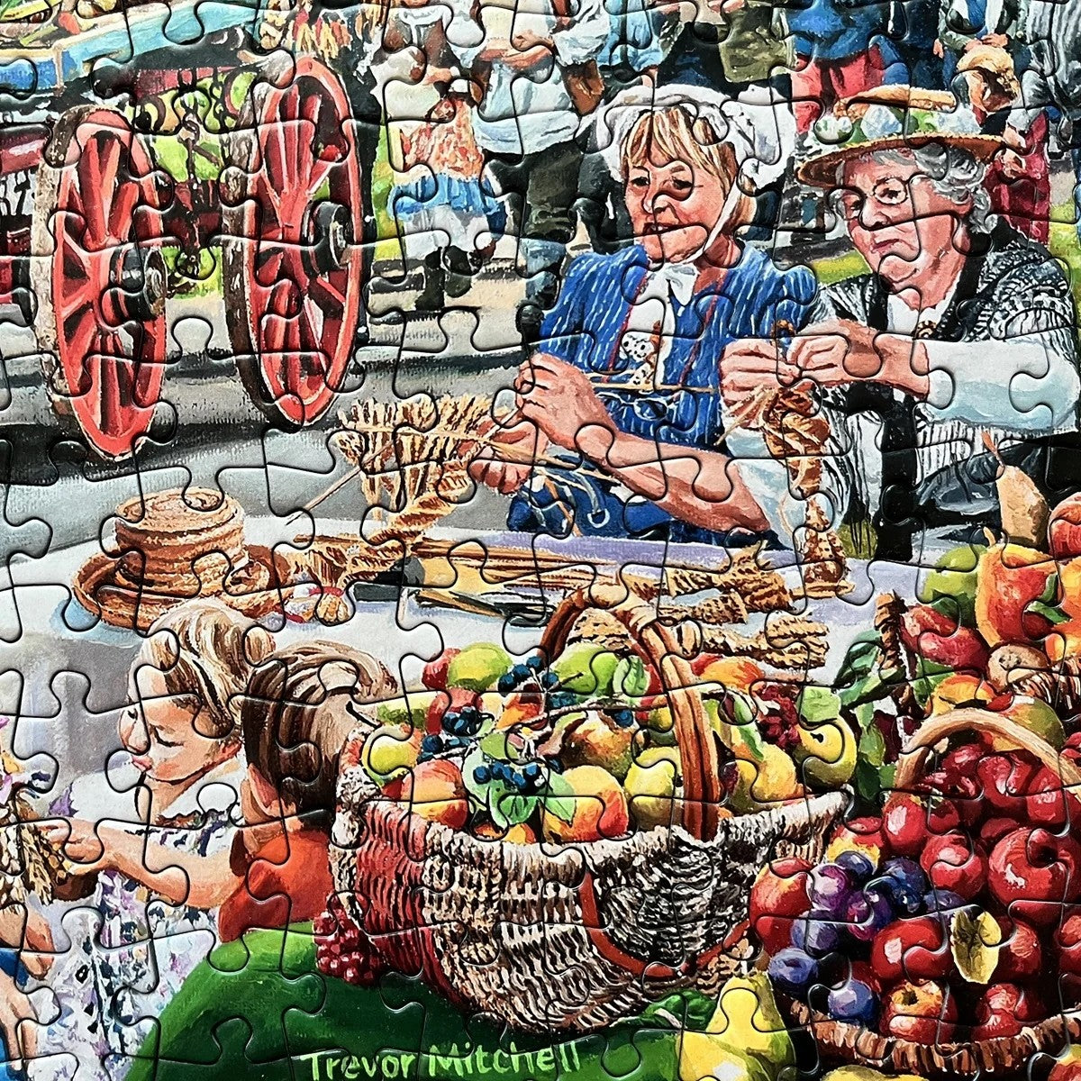 Gibsons Village Celebrations 4 x 500 Piece Jigsaw Puzzle G5051