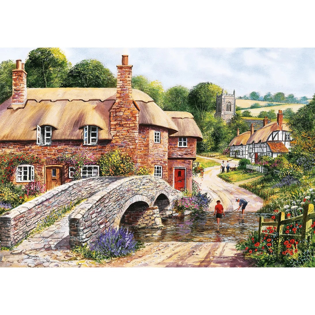 Gibsons Terry's Waterways 4 x 500 Piece Jigsaw Puzzle G5070
