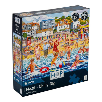 House Of Puzzles Chilly Dip 1000 Piece Jigsaw Puzzle Toys HP0582