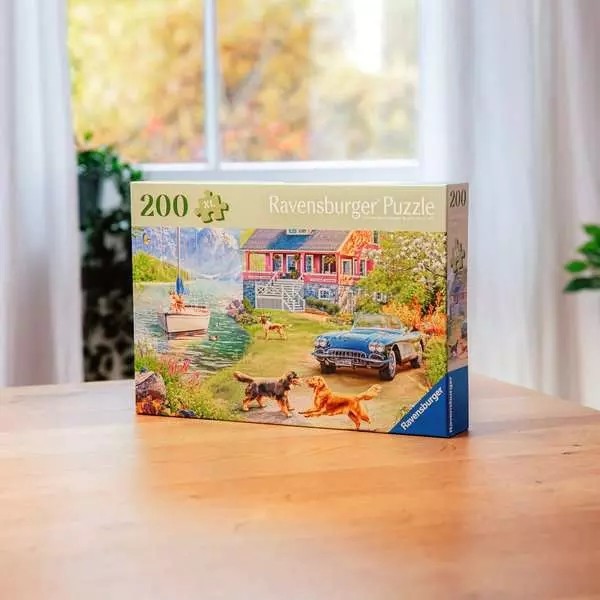 Ravensburger Summer Lake House 200 XL Piece Jigsaw Puzzle Toys