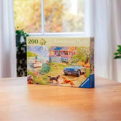 Ravensburger Summer Lake House 200 XL Piece Jigsaw Puzzle Toys